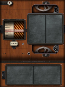 【"OPEN"をタップすると、句動詞のリストを表示する窓が開く】